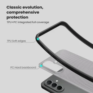 کاور نیلکین مدل Super Frosted Shield Transparent مناسب برای گوشی موبایل سامسونگ Galaxy A37/ A56/ A36