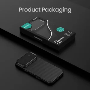 کاور نیلکین مدل CarboProp Magnetic MagSafe Transparent Lens مناسب برای گوشی موبایل اپل iPhone 17 Pro