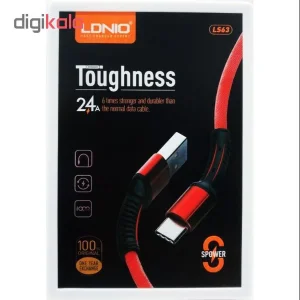 کابل تبدیل USB به microUSB الدینیو مدل LS63 طول 1 متر