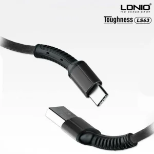 کابل تبدیل USB به USB-C الدینیو مدل LD-LS63-5A طول یک متر
