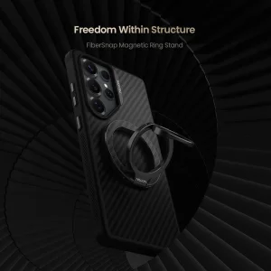 پایه نگهدارنده گوشی موبایل و تبلت نیلکین مدل FiberSnap Magnetic Ring Stand
