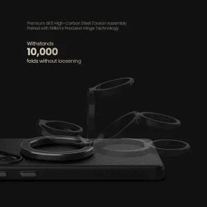 پایه نگهدارنده گوشی موبایل و تبلت نیلکین مدل FiberSnap Magnetic Ring Stand