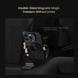پایه نگهدارنده گوشی موبایل و تبلت نیلکین مدل FiberSnap Magnetic Ring Stand