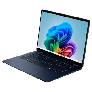 لپ تاپ 14 اینچی اچ‌ پی مدل OmniBook X Flip 14-fm0013dx-Core Ultra 5 226V-16GB LPDDR5X 8533MHz-512GB SSD-Touch-Backlit-W به همراه قلم