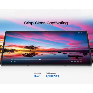 تبلت ۱۴.۶ اینچ سامسونگ مدل Galaxy Tab S11 Ultra Wi-Fi ظرفیت 512 گیگابایت و رم 12 گیگابایت، رزولوشن دوربین ۱۳ مگاپیکسل، پشتیبانی از قلم و کیبورد