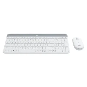 کیبورد و ماوس بی‌سیم لاجیتک مدل MK470، سوییچ ممبران، Full-Size به همراه هاب چهار پورت USB-C تسکو مدل THU 1160 و پایه نگهدارنده لپ تاپ ارگو مدل WLB007
