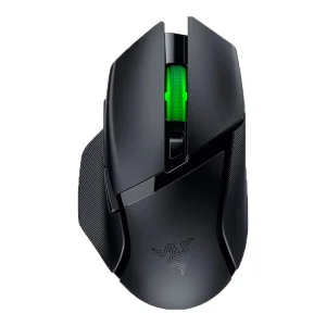 کیبورد ریزر مدل Huntsman Mini Red Switch به همراه ماوس بی سیم مخصوص بازی ریزر مدل Basilisk V3 X HyperSpeed و پایه خنک کننده لپ تاپ کول کلد مدل K39