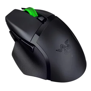 کیبورد ریزر مدل Huntsman Mini Red Switch به همراه ماوس بی سیم مخصوص بازی ریزر مدل Basilisk V3 X HyperSpeed و پایه خنک کننده لپ تاپ کول کلد مدل K39
