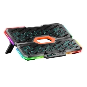 کیبورد ریزر مدل Huntsman Mini Red Switch به همراه ماوس بی سیم مخصوص بازی ریزر مدل Basilisk V3 X HyperSpeed و پایه خنک کننده لپ تاپ کول کلد مدل K39