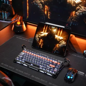 کیبورد مخصوص بازی گراوا استار مدل Mercury K1Pro CyberFlare