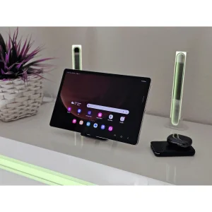 تبلت 12.4 اینچ سامسونگ مدل Galaxy Tab S9 FE Plus 5G SM-X616B ظرفیت 128 گیگابایت و رم 8 گیگابایت به همراه قلم