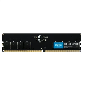 رم دسکتاپ کروشیال DDR5 تک کاناله 16 گیگابایت مدل CT16G56C46U5 با فرکانس 5600 مگاهرتز و تایمینگ CL46 U-DIMM