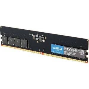 رم دسکتاپ کروشیال DDR5 تک کاناله 16 گیگابایت مدل CT16G56C46U5 با فرکانس 5600 مگاهرتز و تایمینگ CL46 U-DIMM