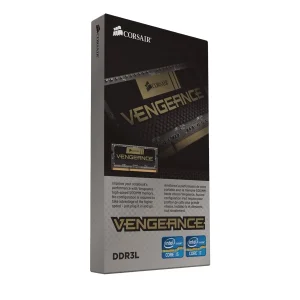 رم لپ تاپ DDR3L تک کاناله 1600 مگاهرتز CL11 کورسیر مدل VENGEANCE ظرفیت 8 گیگابایت