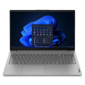 لپ‌تاپ لنوو مدل V15 G4 AMN با پردازنده Ryzen 3-7320U، رم LPDDR5 8GB با فرکانس 5500MHz، حافظه SSD با ظرفیت 256GB، نمایشگر 15.6 اینچ TN با وضوح Full HD به همراه ماوس بی سیم تسکو مدل TM 791W