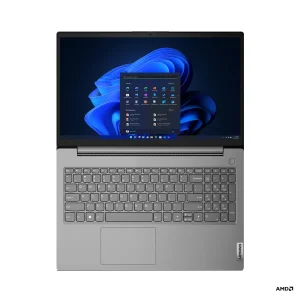 لپ‌تاپ لنوو مدل V15 G4 AMN با پردازنده Ryzen 3-7320U، رم LPDDR5 8GB با فرکانس 5500MHz، حافظه SSD با ظرفیت 256GB، نمایشگر 15.6 اینچ TN با وضوح Full HD به همراه ماوس بی سیم تسکو مدل TM 791W