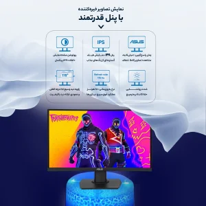 مانیتور گیمینگ ایسوس مدل TUF GAMING VG27AQ1A سایز 27 اینچ