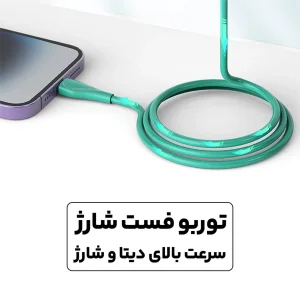 کابل تبدیل USB به لایتنینگ الدینیو مدل LS611 طول 1 متر