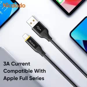 کابل تبدیل USB به لایتنینگ مک دودو مدل CA-3010 طول 1.2 متر