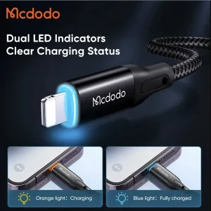 کابل تبدیل USB به لایتنینگ مک دودو مدل CA-3010 طول 1.2 متر