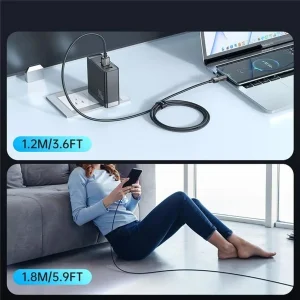 کابل تبدیل USB به USB-C مک دودو مدل CA-3630 طول 1.2 متر