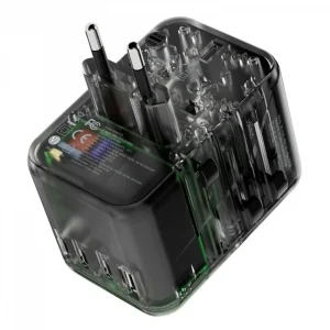 شارژر دیواری 65 وات چهار پورت پاورولوجی مدل Universal Travel P65W4PD