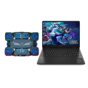 لپ تاپ 16 اینچی اچ‌ پی مدل OMEN Slim 16-an0075cl-Core Ultra 9 285H-RTX5070 8GB-32GB DDR5 5600MHz-1TB SSD-FHD+ 144Hz-W به همراه پایه خنک کننده لپ تاپ تسکو مدل GCLP 3154