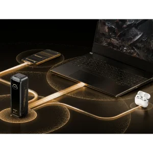 پاوربانک 140 وات انکر مدل A110G Black Myth: Wukong Edition ظرفیت 20100 میلی‌آمپرساعت به همراه کابل تبدیل USB-C
