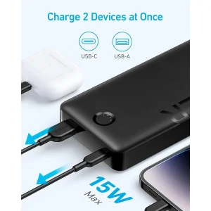 پاوربانک انکر مدل A1286 ظرفیت 20000 میلی آمپر ساعت