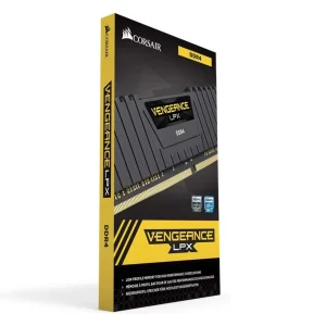 رم دسکتاپ ddr4 دو کاناله 3600 مگاهرتز cl18 کورسیر مدل Vengeance ظرفیت 16 گیگابایت