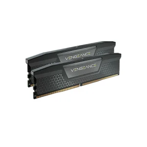 رم دسکتاپ کورسیر VENGEANCE مدل 32GB (2x16GB) DDR5 دو کاناله 6000 مگاهرتز CL36 با هیت‌سینک آلومینیومی، پشتیبانی از XMP 3.0 و ولتاژ 1.25 ولت