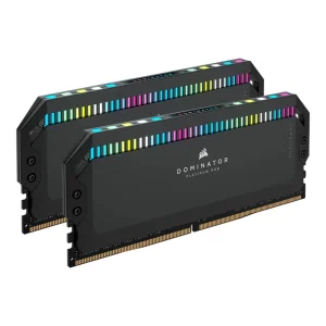 رم دسکتاپ DDR5 دو کاناله 5600 مگاهرتز CL36 کورسیر مدل Dominator Platinum RGB ظرفیت 32 گیگابایت