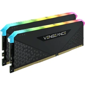 رم دسکتاپ ddr4 تک کاناله 3200 مگاهرتز cl16 کورسیر مدل Vengeance RGB RS ظرفیت 16 گیگابایت