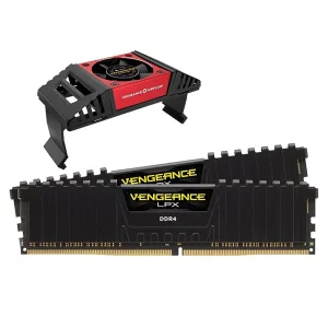 رم دسکتاپ DDR4 دو کاناله 3200 مگاهرتز CL16 کورسیر مدل VENGEANCE LPX ظرفیت 64 گیگابایت