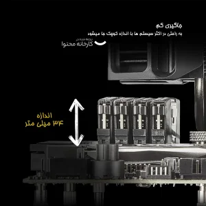 رم دسکتاپ DDR4 دو کاناله 3200 مگاهرتز CL16 کورسیر مدل VENGEANCE LPX ظرفیت 64 گیگابایت