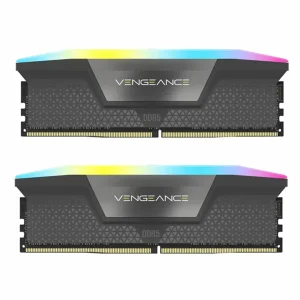 رم DDR5 دسکتاپ 16 گیگابایت 5200Mhz CL40 کورسیر مدل VENGEANCE RGB دو کاناله
