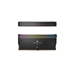 رم دسکتاپ DDR5 دو کاناله 7200 مگاهرتز CL34 کورسیر مدل Dominator TITANIUM RGB ظرفیت 32 گیگابایت