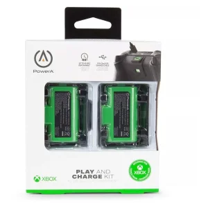 باتری قابل شارژ دسته بازی XBOX Series X/S پاور ای مدل PowerA Play &amp; Charge Kit مجموعه دو عددی