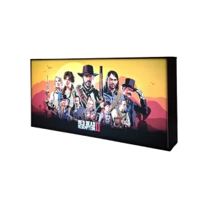 لایت باکس گیمینگ مدل آرسولایت طرح Red Dead کد AB03