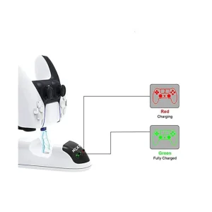 پایه شارژر دسته بازی مدل NXG-PS5D-0515BWHT