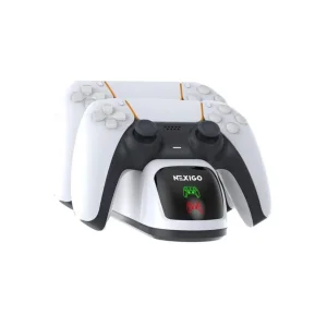 پایه شارژر دسته بازی مدل NXG-PS5D-0515BWHT