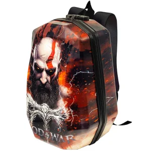 کیف حمل کنسول پلی استیشن 5 اسلیم مدل Marinox God of War Kratos