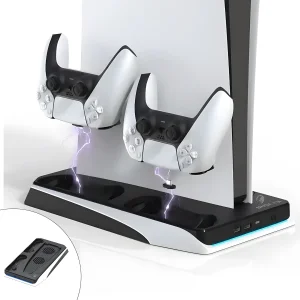 پایه شارژر و استند نگه دارنده دسته بازی پلی استیشن 5 هونکم مدل HC-A3799
