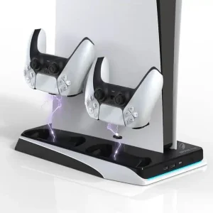 پایه شارژر و استند نگه دارنده دسته بازی پلی استیشن 5 هونکم مدل HC-A3799