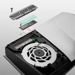 خنک کننده پلی استیشن 5 اسلیم مدل  finalcool SSD NVMe PS5 Slim