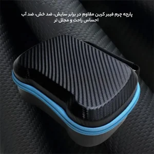 کیف حمل دسته بازی پلی استیشن 5 مدل PGTECH GP-506 به همراه روکش دسته و روکش آنالوگ