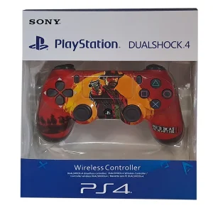 دسته بازی پلی استیشن 4 مدل DualShock4 طرح RED DEAD