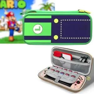 کیف حمل کنسول بازی نینتندو مدل Luigi Super Mario