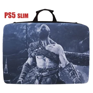 کیف حمل کنسول پلی استیشن 5 اسلیم مدل GOD OF WAR KE5159 slim