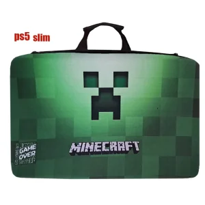 کیف حمل کنسول پلی استیشن 5 اسلیم مدل Minecraft KE5100 slim